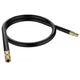 NAVAC NHB1 1/2" High-Flow Evacuation Hose with 3/8" to 1/4" Fitting