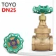 TOYO Valve 125E-BS-N 200WOG 125S DN25 1'' Bronze threaded gate valve