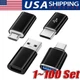 4-Pack USB3.0 Type C Female to USB Male Adapter OTG Micro USB to C Converter LOT