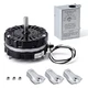 Criditpid F0510B2944 Power Vent Attic Fan Motor & 58033 Adjustable Thermostat...