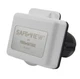 HUGHES AUTO 30A SMART RV POWER INLET - WHITE- SV30API-W