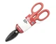 Wiss A9 12.5 Inch. Straight Pattern Shears, Metal Cutting Snips - Made in USA