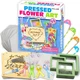 Creative Flower Press Kit for Kids, FunKidz 9 Layers Large, MultiColors 