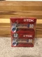 12 Pack Of Unopened Sealed TDK Superior D60 Normal Bias Cassette Tapes