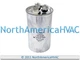 Motor Round Dual Run Capacitor 45 + 6 MFD 370 440 Volt fits Supco CR45+6x370R