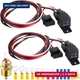 2 PCS Electric Fan Relay Kit, Dual Electric Fan Relay Kit, 185 On 175 Off Thermo
