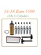 Tune Up Kit Fit 14-18 Ram 1500 3.6 6 Cylinders Coil Spark Plug Air Oil 