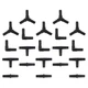 20 Pcs Tracheal Fitting Accessories Aquarium Airline Fittings Hose Pump