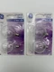 4 GE 25-Watt G16.5 Crystal Clear Globe Lights w/Candelabra Base - 220 Lumens