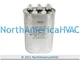 Oval Dual Capacitor 35+7.5 uf MFD 440 Volt Fits Packard POCFD3575 POCFD3575A