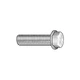 GRAINGER APPROVED 2TJ81 Flange Bolts,Fastener L 1 1/2 in,PK25 2TJ81