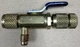 Yellow Jacket 18975 Charge Tool 4-In-1 ball valve tool for vacuum, charge, cores