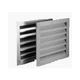 Air Vent 81237 Aluminum Gable Louver Vent, White, 18 x 24 In. - Quantity 1