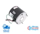 Trane MOT18923 Condenser Fan Motor 1/5 HP, 200-230V, 48 FRAME, 825 RPM, 2 SPEED