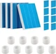 12-Pack 6000S Humidifier Wick Filter Replacement for LEVOIT Superior 12 Blue