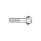 GRAINGER APPROVED 2FB99 Flange Bolts,Fastener L 2 in,PK50 2FB99