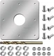 For Repairs Rusted Pool Wall RT0 Water Return Repair Kit 8"x 8"