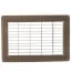 HART & COOLEY 011860 265 Series Steel Floor Return Air Grille Heavy Duty 10 x 6