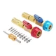 Aupoko R134A Valve Core Quick Remover Installer, High Low Pressure Valve... 