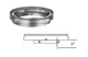 Selkirk 104306 4RV-I6 Reducing Tee 4" NPT Stainless Steel