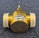 Caleffi Z200687: 1" Male Union 2-Way Straight Zone Valve Body Cv 7.5 - Brass