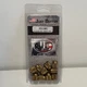 JB Industries INC 10PC A31985 1/4" Quick Seal Gasket Caps Brass Black O Ring
