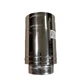 Heatfab Saf-T Vent CI Plus CCA08L18 8 x 18 Double-Wall Stainless Steel Gas Pipe