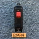 GE THQB120 BOLT ON CIRCUIT BREAKER 120/240-VOLT, 1-POLE, 20-AMP, TYPE THQB