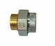 Webstone Nibco Dielectric Union 1 1/2&rdquo; FIP X SWT Galvanized Steel & Brass