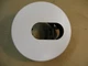 CAPRI /THOMAS CL119 4" slot opening trim for MR16 lamp, white.