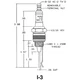 Auburn CS12987 I-3 Spark Plug Elc 1/3" 1-3/8" NPT