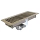 iO HVAC MZR-1004-W-PO Motorized Zone Register 10x4" Steel 24VAC White