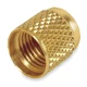 JB INDUSTRIES A31985 1/4" SAE Cap w/ Gasket,PK10 3DXG2