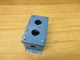 Hoffman E-2PB Push Button Enclosure E2PB Painted Blue