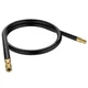 NAVAC NHB2 HighFlow Refrigerant Hose  1/2" to 1/4" Fittings  6 Feet Length  1...