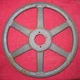 NOS BROWNING AK109H CAST IRON BELT PULLY 10.75"OD, PITCH DIAMETER "A" BELT 10.5"