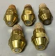 Lot of 5 Delavan 1.25 80&deg;B Oil Burner Nozzles (B503)