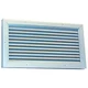 Dayton 5Nkl7 Door Louver, 16-1/8 H, 22-1/4 W, Aluminum